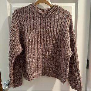 Marled Brown Sweater